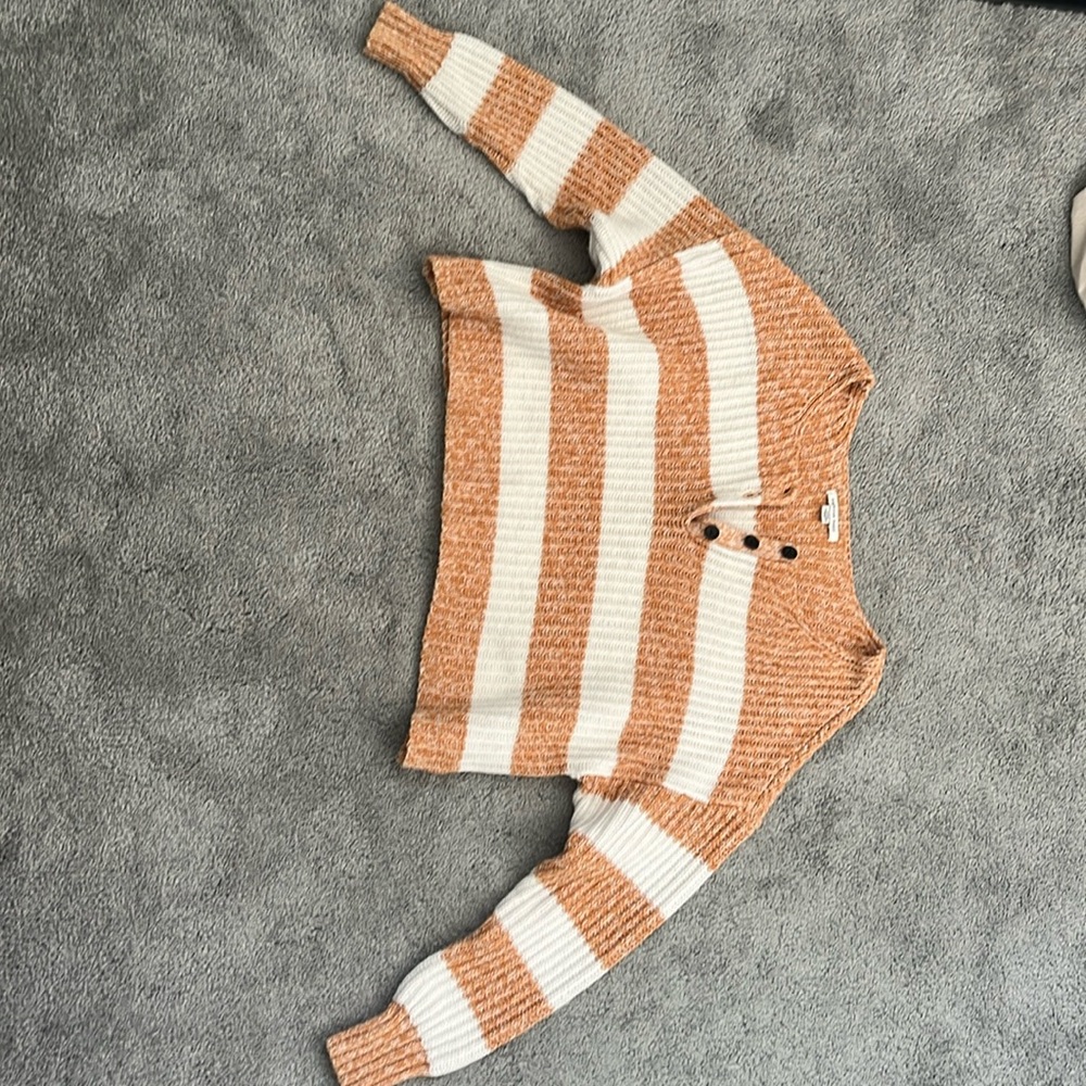 American Eagle Oversized Woven Sweater